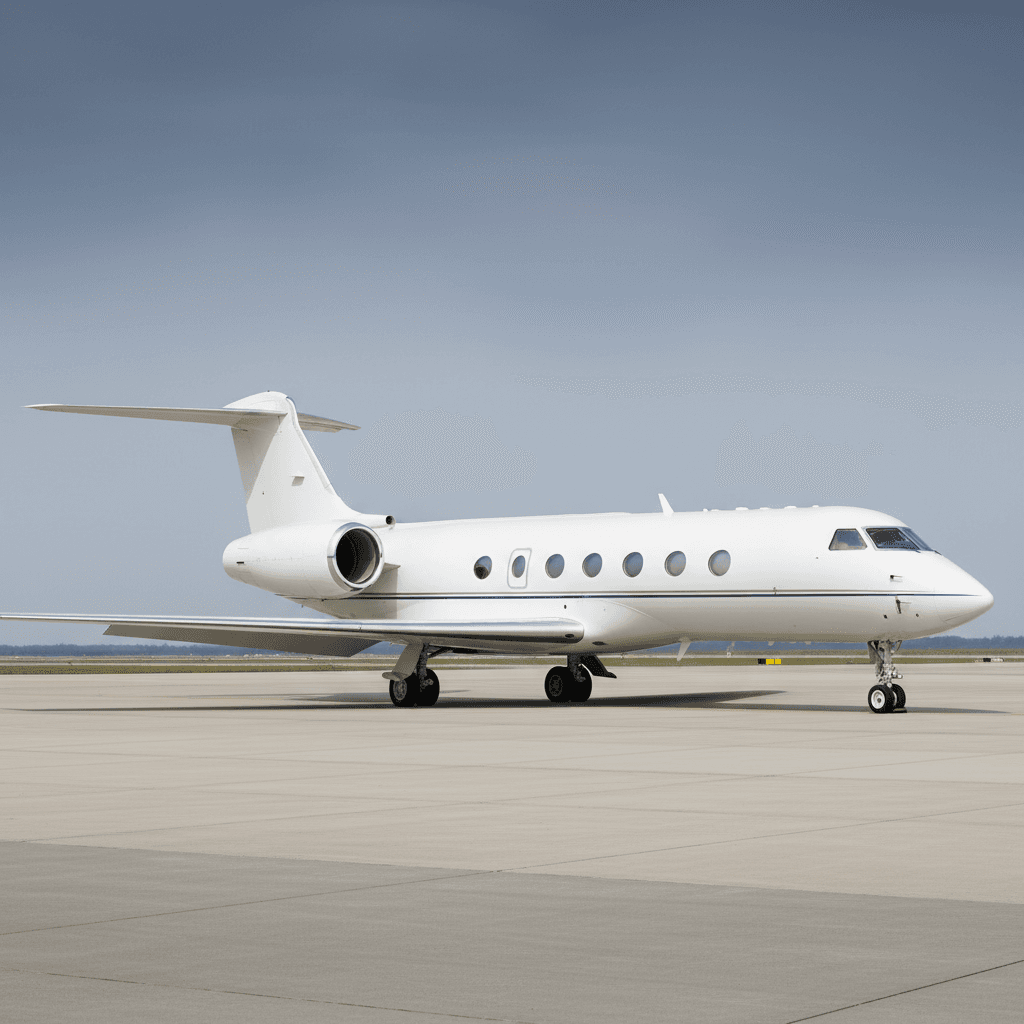 Gulfstream G-V heavy jet